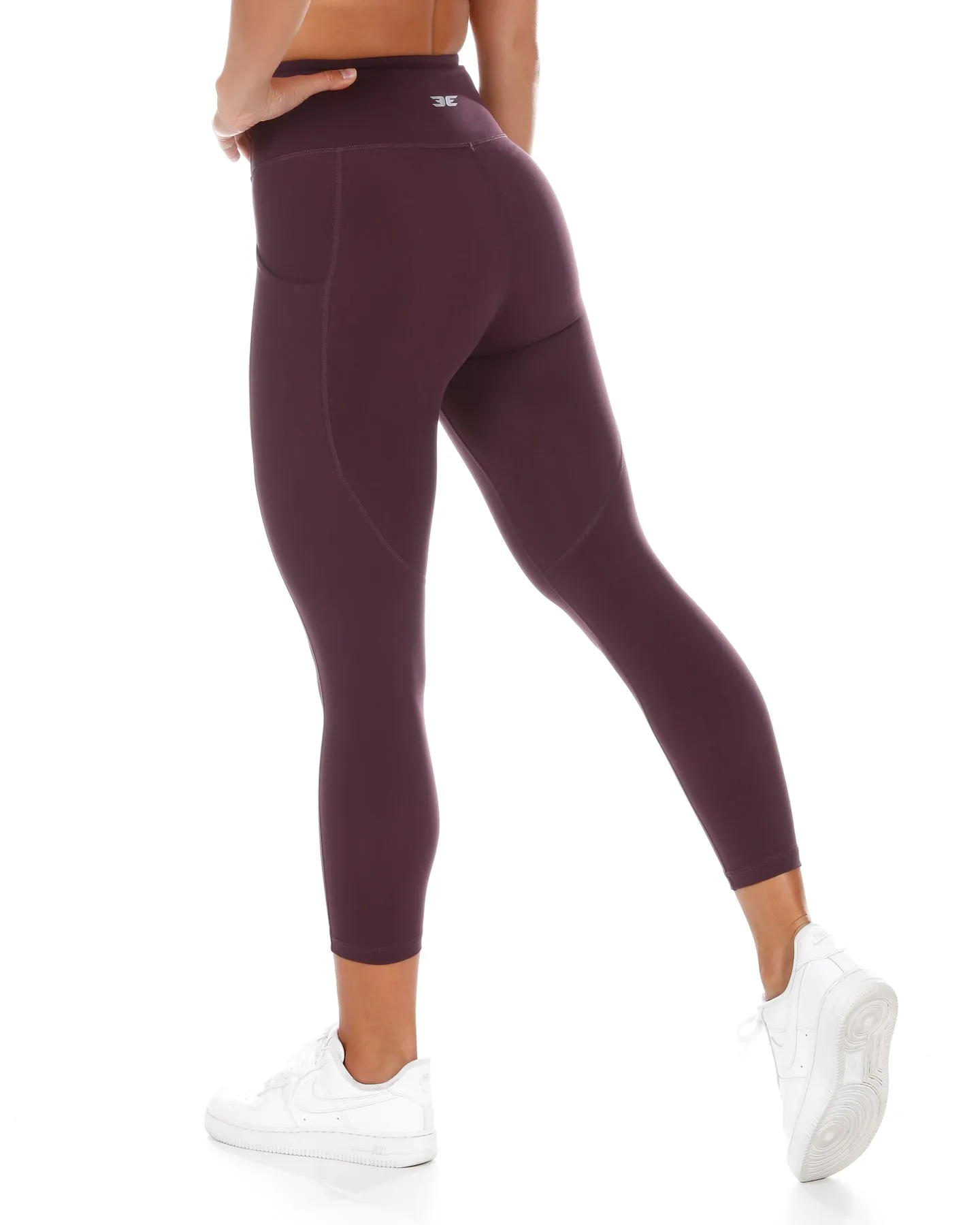 7/8 Aura Ascend Leggings - Wine sold by Elite Eleven product image thumbnail 4