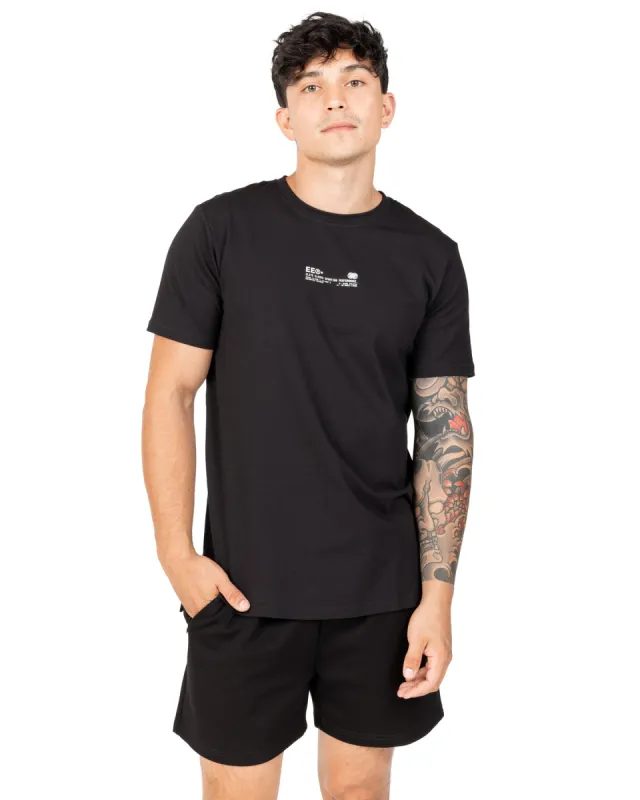 Worldwide Fitted Tee - Black sold by Elite Eleven
