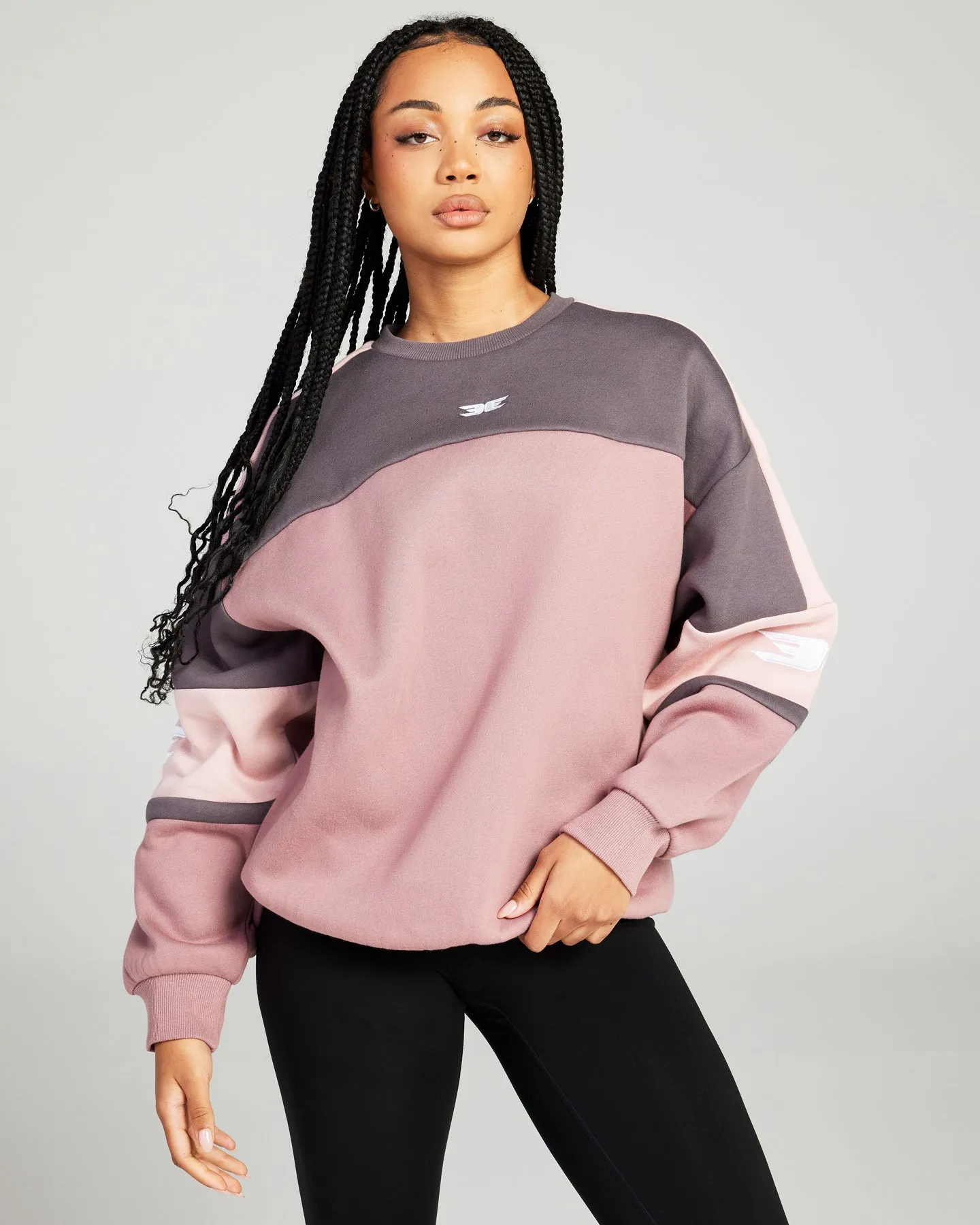 '99 Panel Crewneck - Pink sold by Elite Eleven product image thumbnail 2