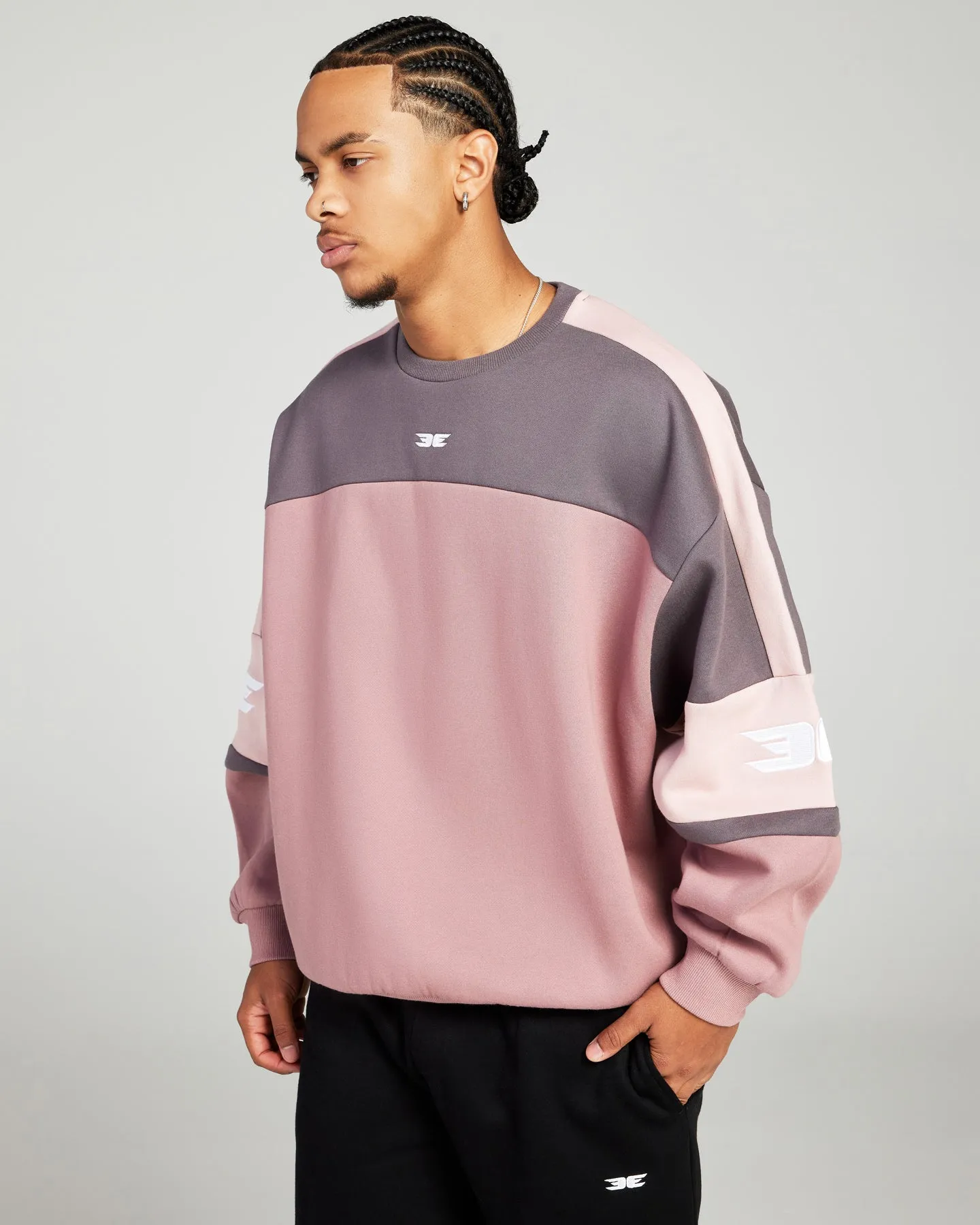 '99 Panel Crewneck - Pink sold by Elite Eleven product image thumbnail 5