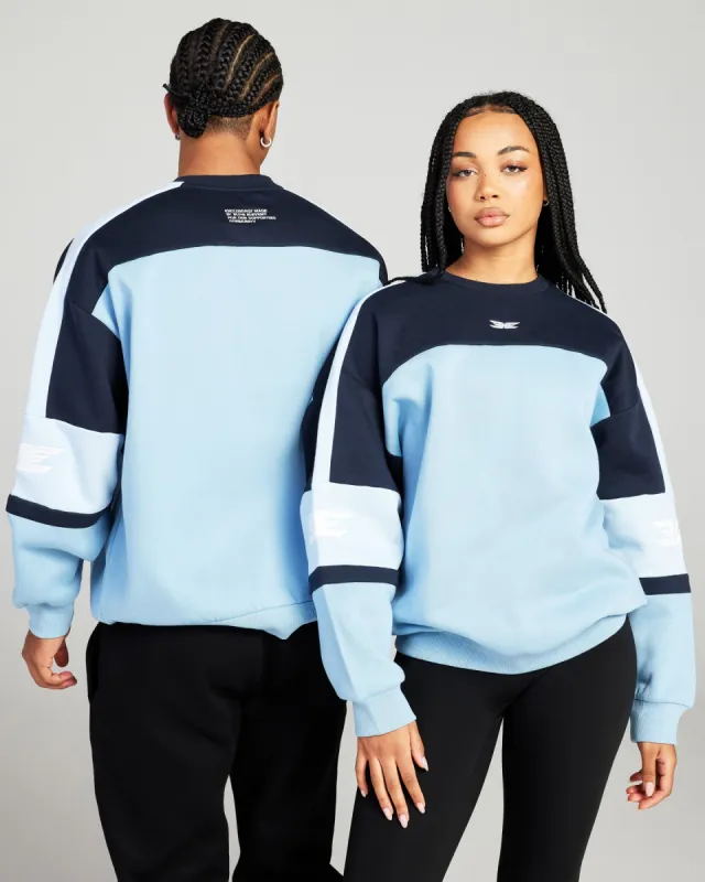 '99 Panel Crewneck - Blue sold by Elite Eleven