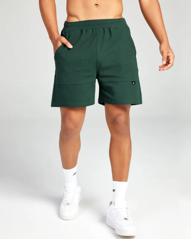 Signal Waffle Shorts - Pine sold by Elite Eleven