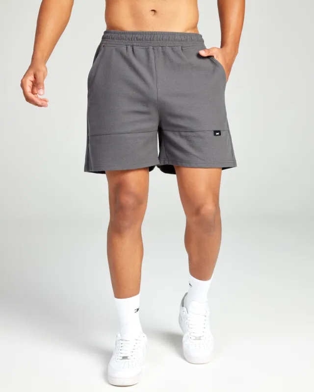 Signal Waffle Shorts - Slate sold by Elite Eleven
