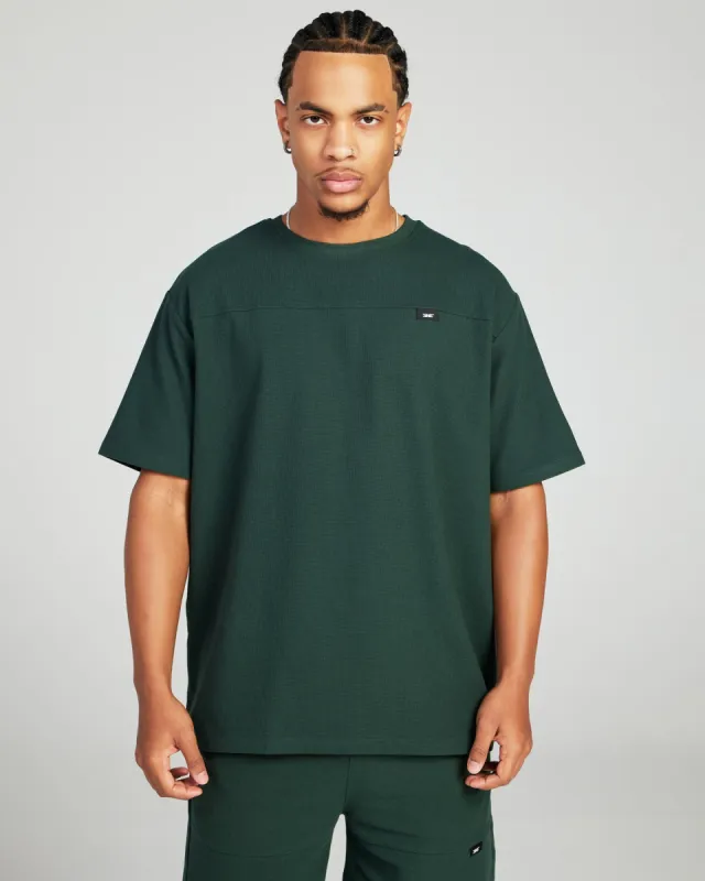 Signal Waffle Tee - Navy | Parallel