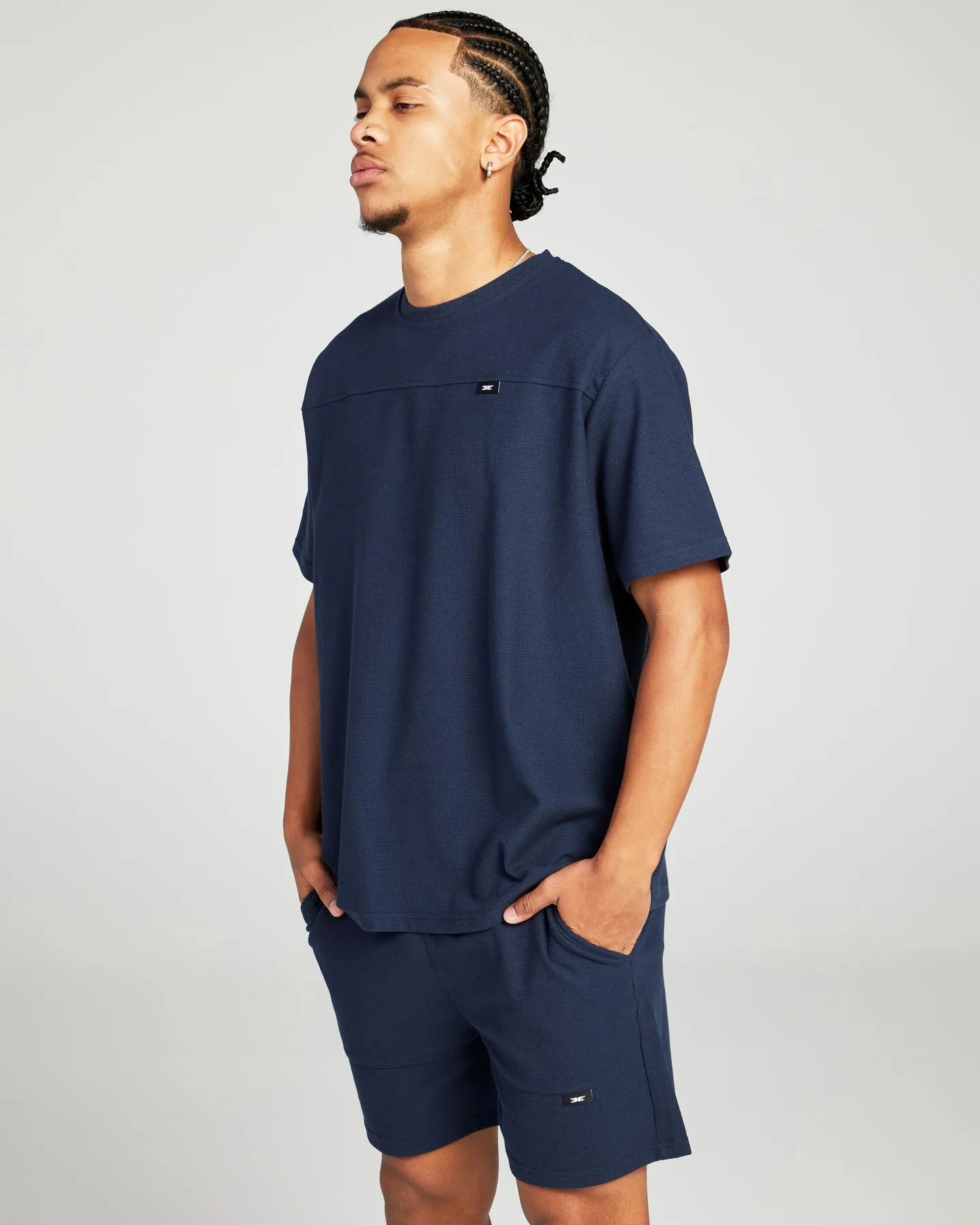 トップス SOL soonerorlater WAFFLE TEE NAVY L SOL soonerorlater / WAFFLE L/S TEE / CAMO | Sop