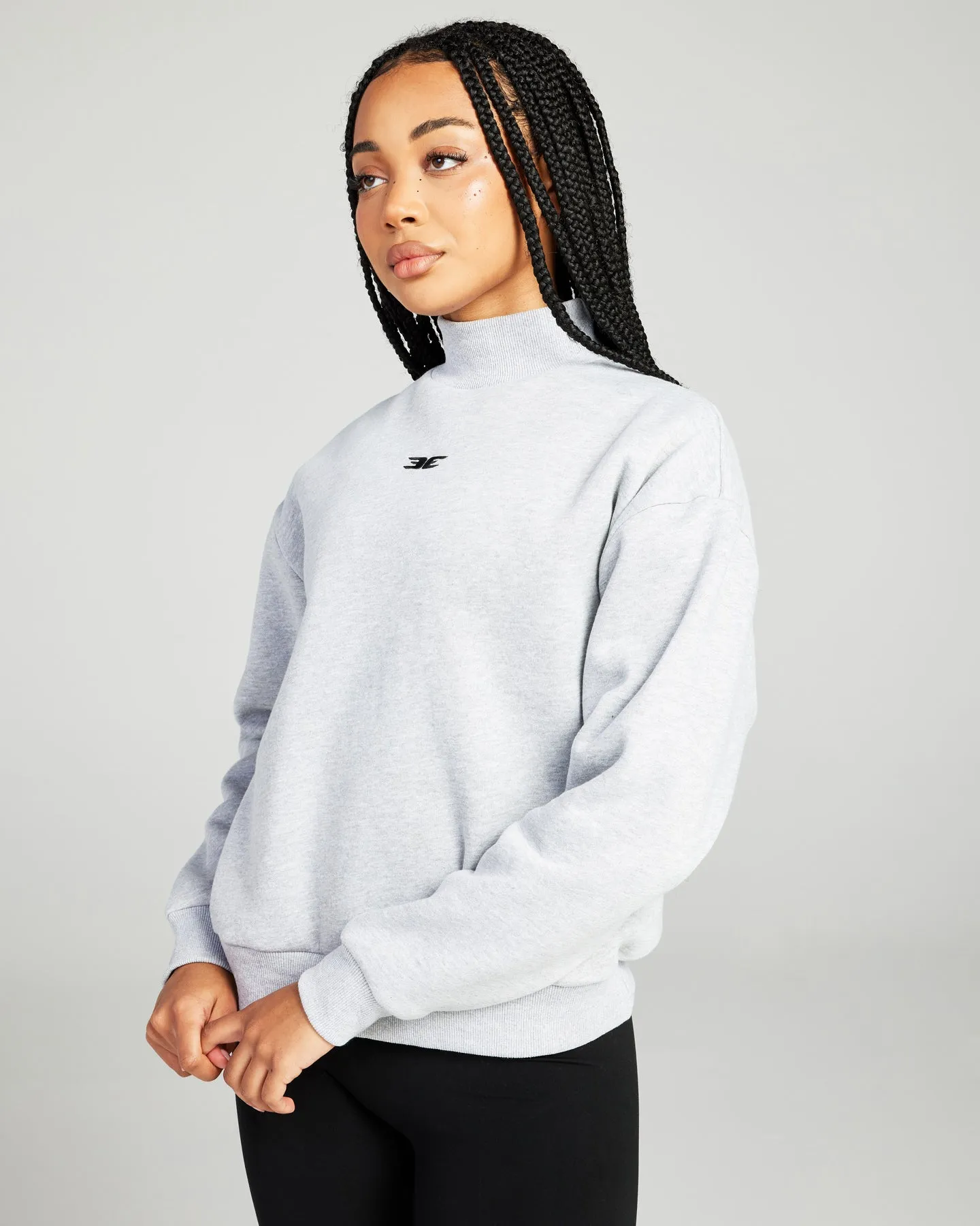 Classic Women's Mockneck - Grey sold by Elite Eleven product image thumbnail 3