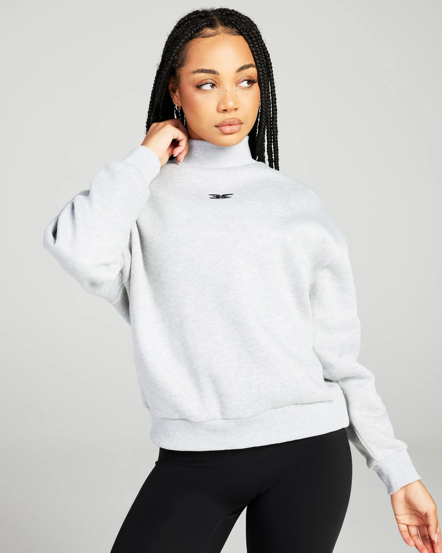 Classic Women's Mockneck - Grey sold by Elite Eleven product image thumbnail 4