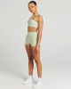 Aura SF Micro Shorts - Light Sage sold by Elite Eleven