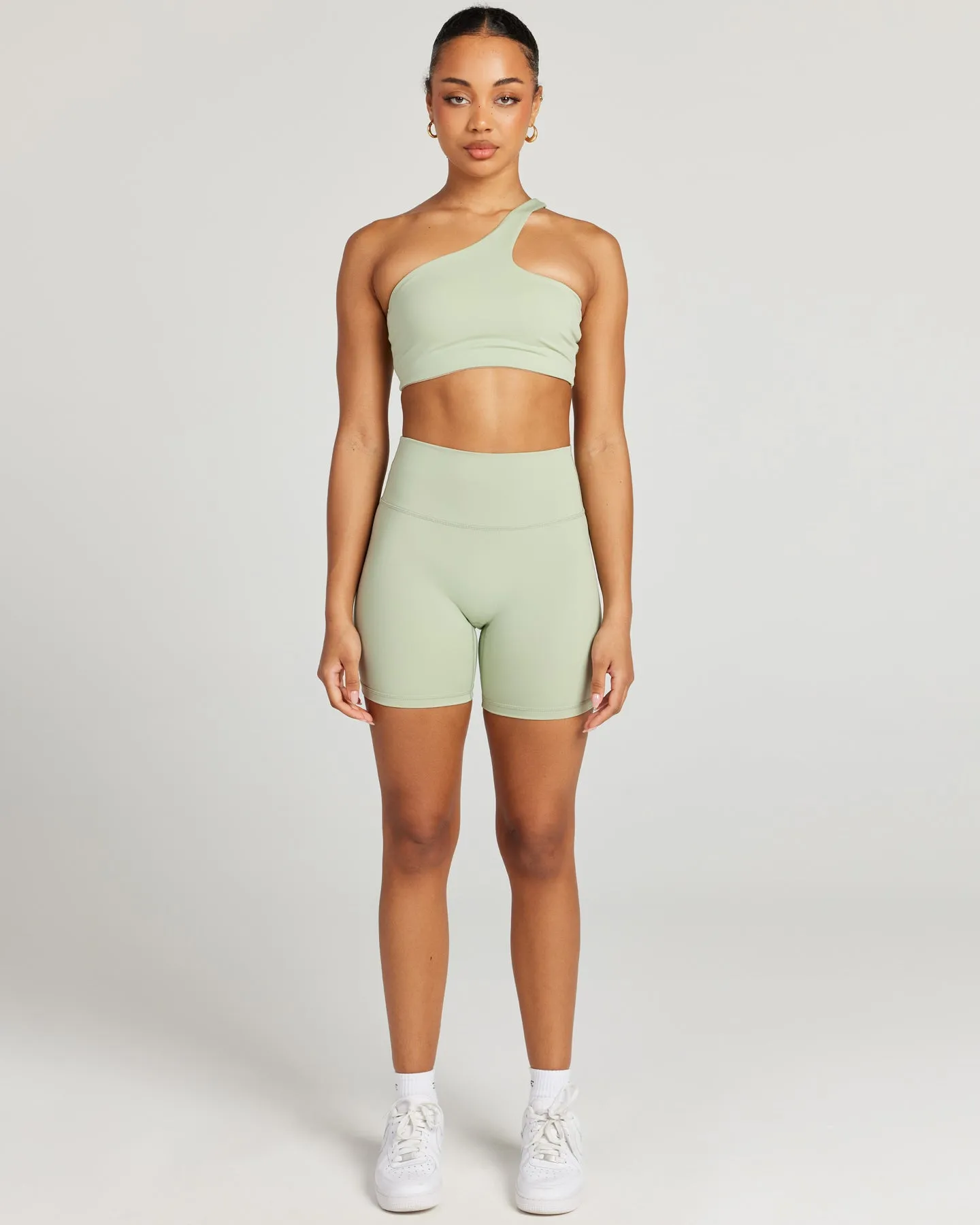 Aura SF Shorts - Light Sage sold by Elite Eleven product image thumbnail 2