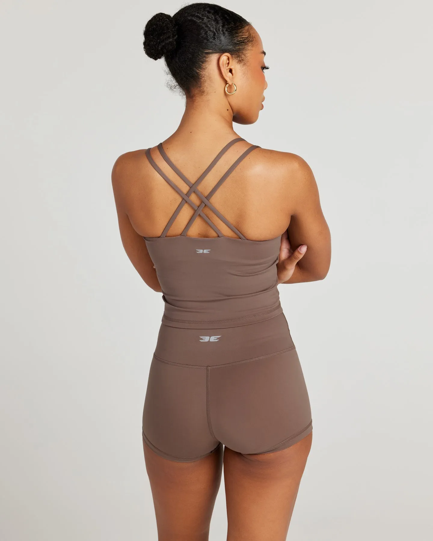 Aura Thin Strap Tank - Mushroom sold by Elite Eleven product image thumbnail 2