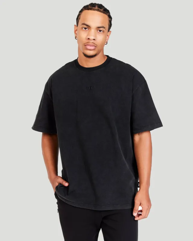 Acid Wash Tee - Black sold by Elite Eleven