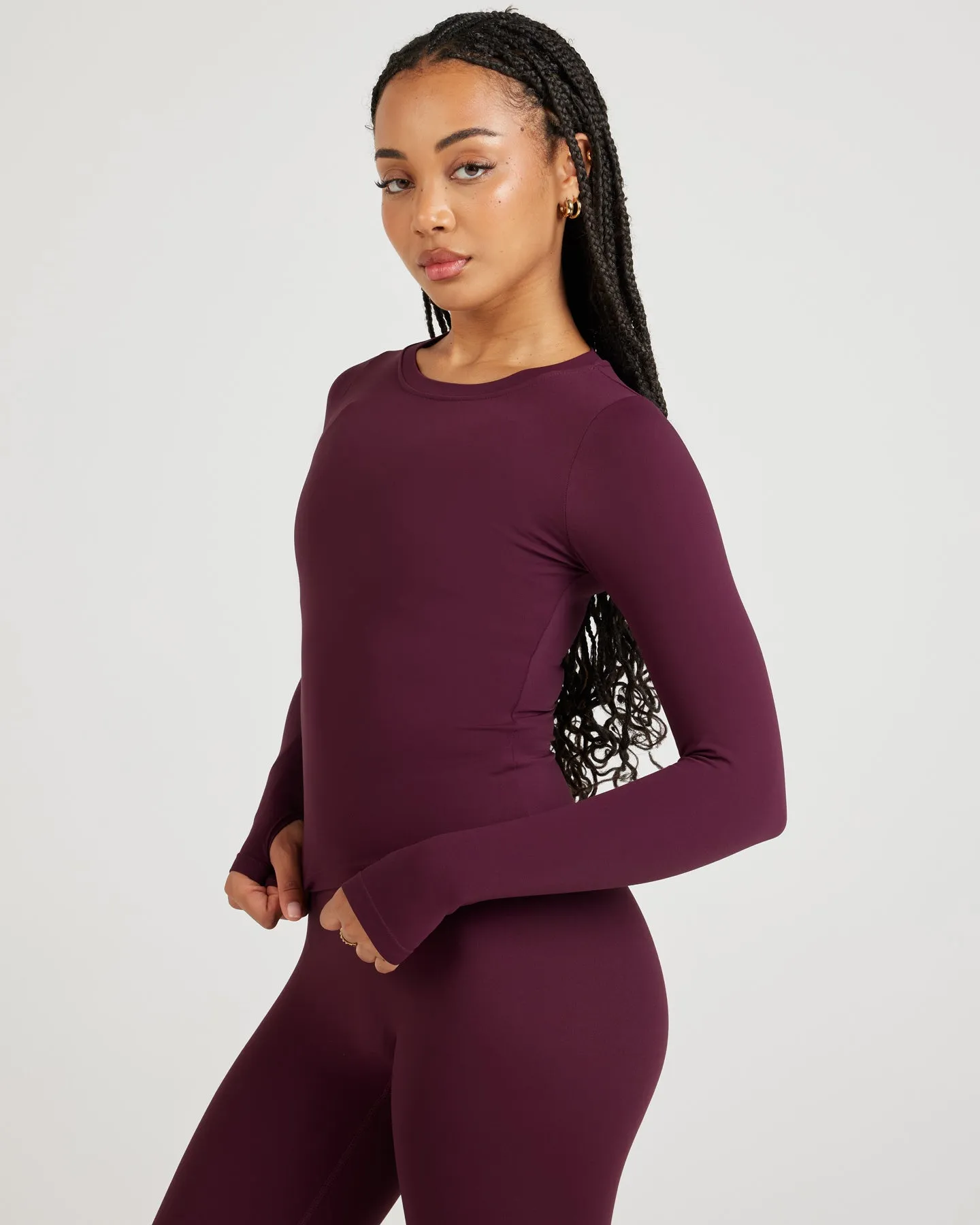 Airey Long Sleeve - Cherry Cola sold by Elite Eleven product image thumbnail 4