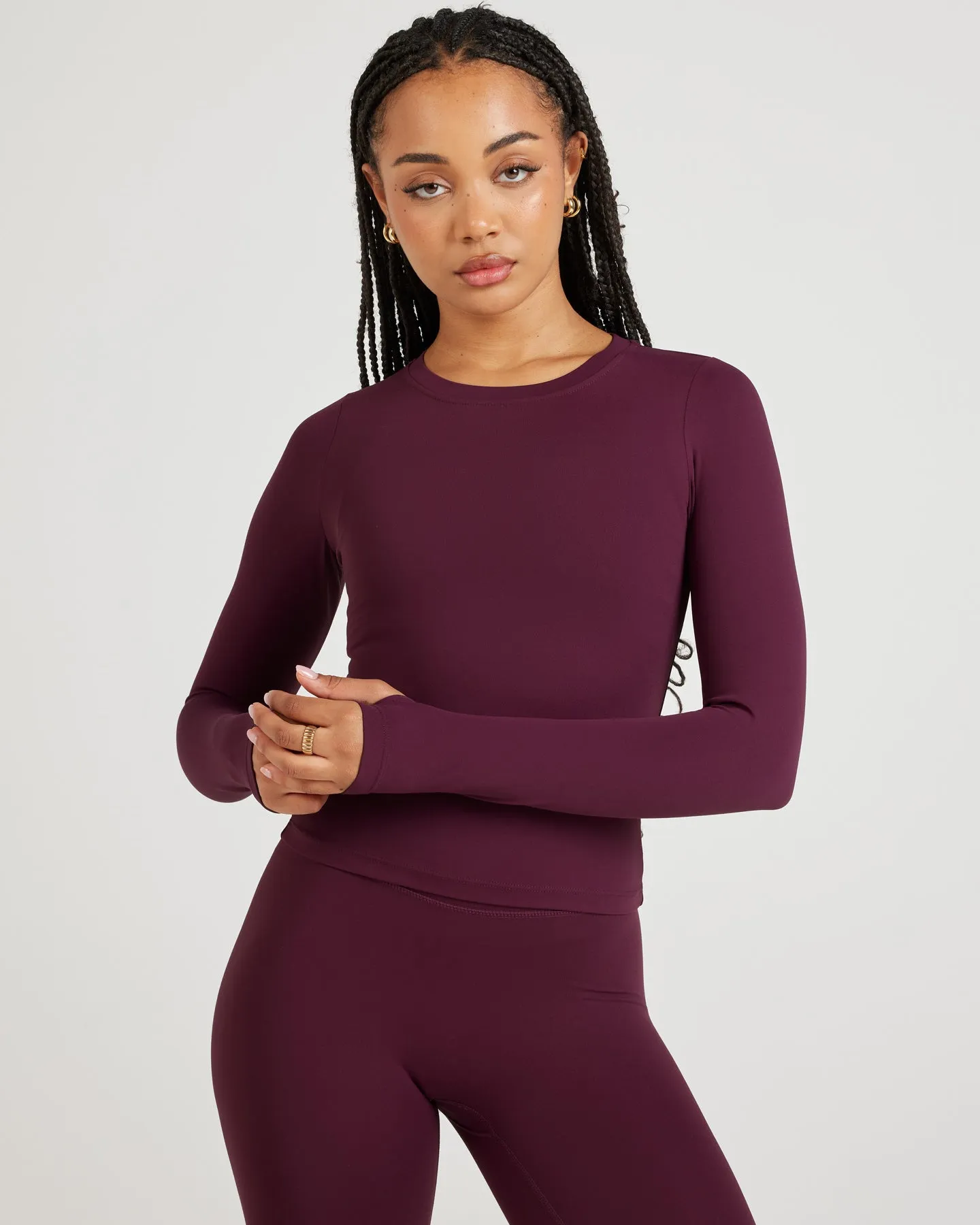 Airey Long Sleeve - Cherry Cola sold by Elite Eleven