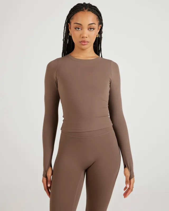 Airey Long Sleeve - Light Brown sold by Elite Eleven