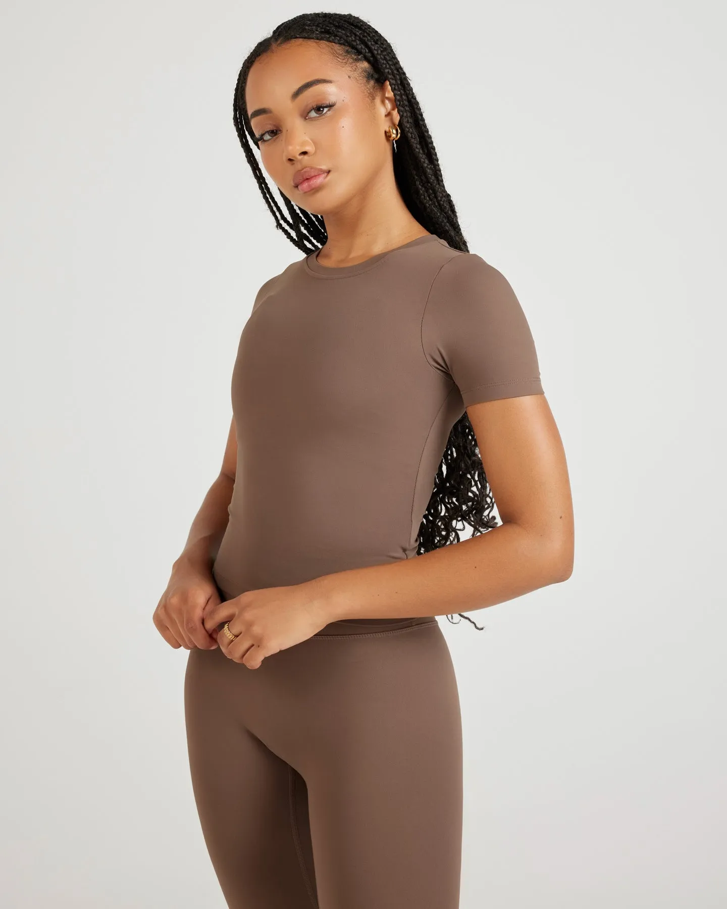 Airey Tee - Light Brown sold by Elite Eleven product image thumbnail 4