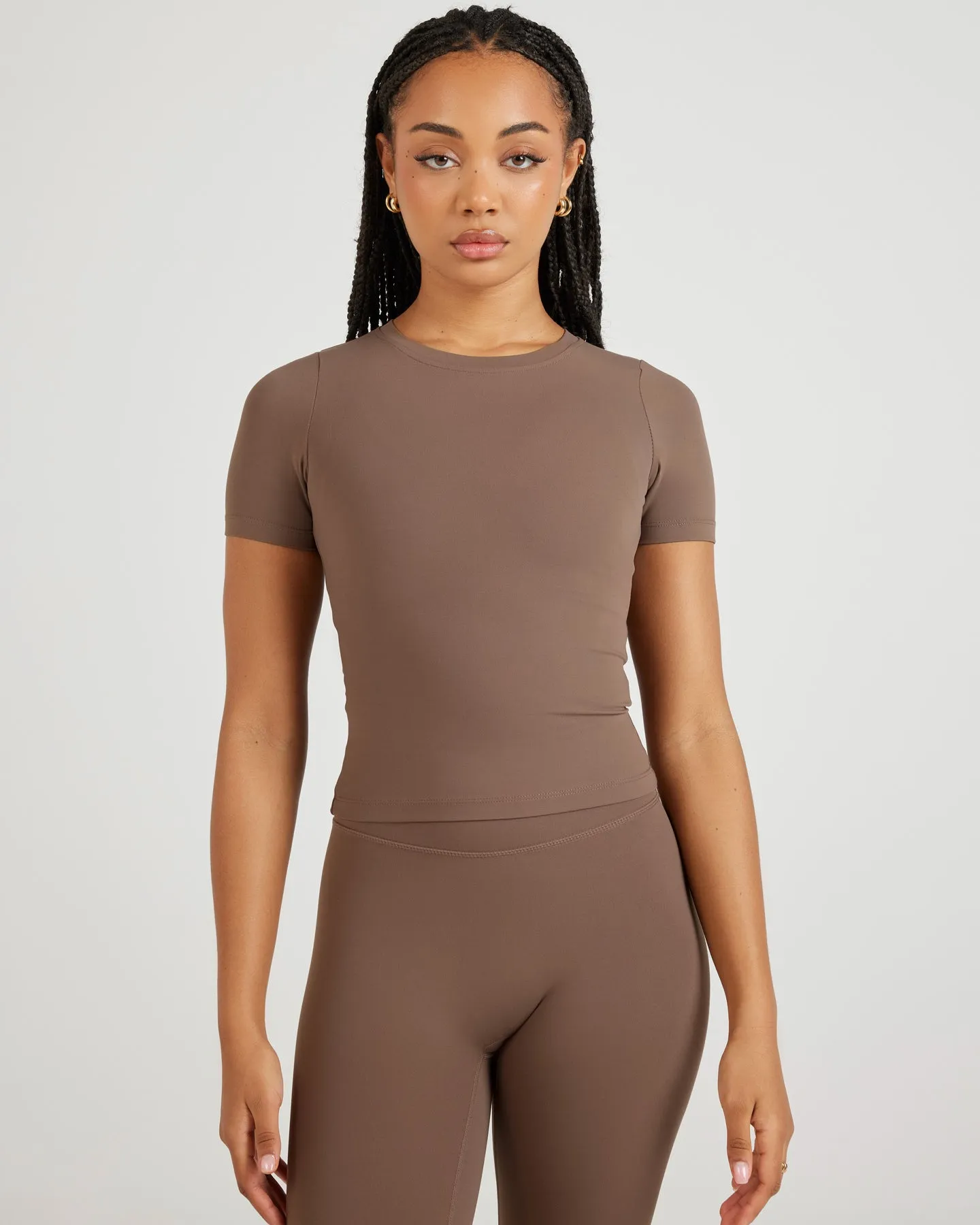 Airey Tee - Light Brown sold by Elite Eleven