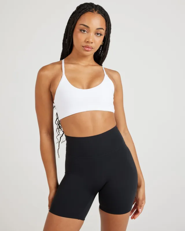 Airey Micro Bra - White sold by Elite Eleven