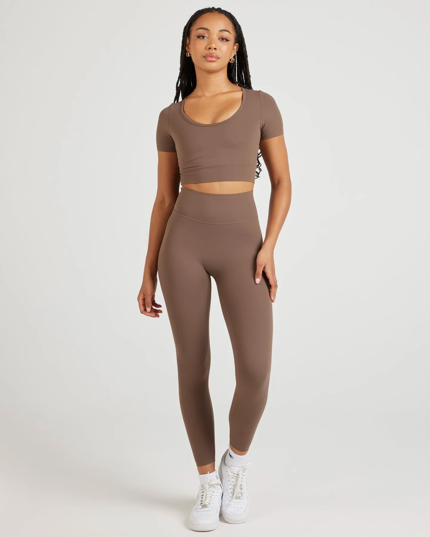 7/8 Airey Leggings - Light Brown sold by Elite Eleven product image thumbnail 4