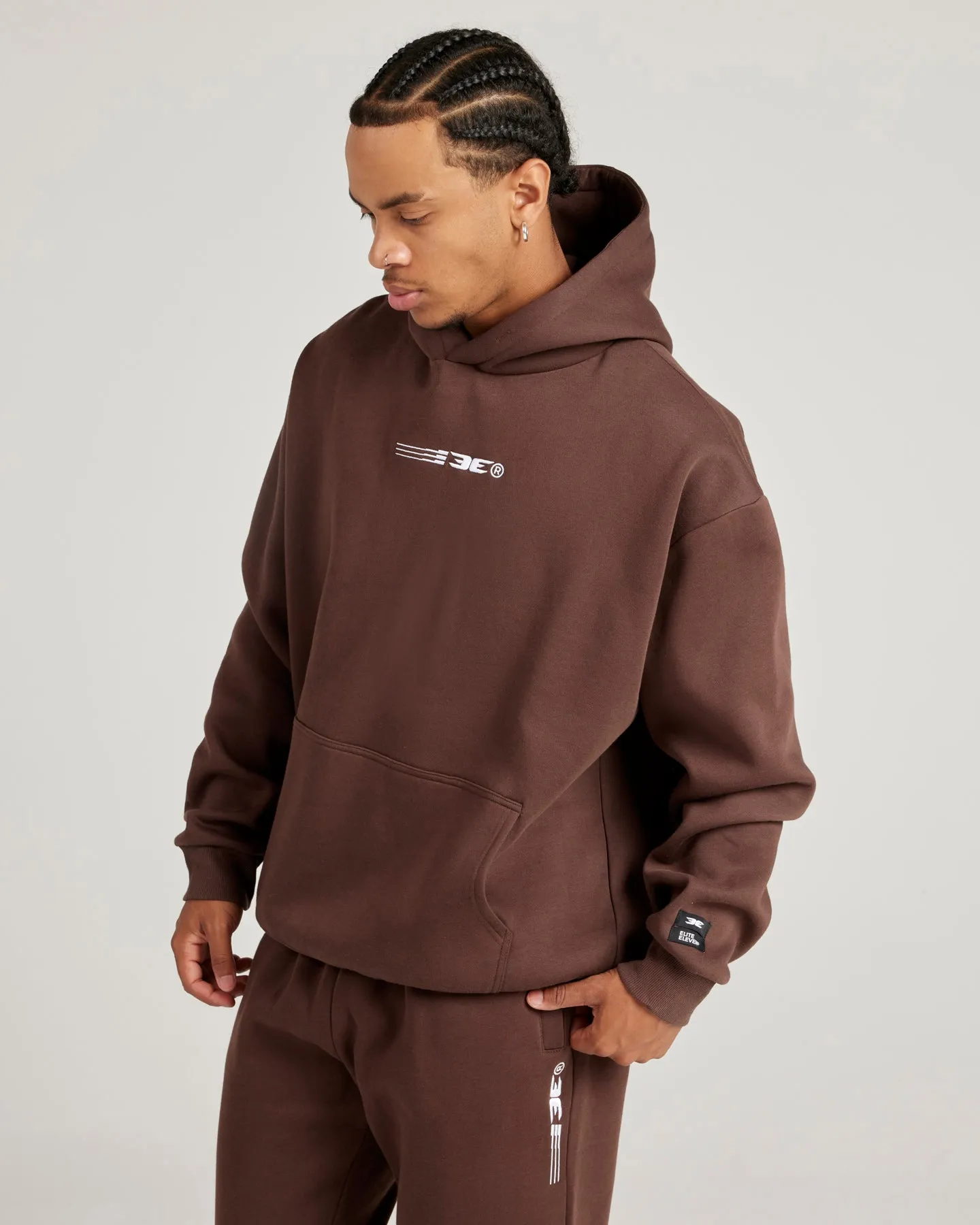Pursuit Hoodie - Brown sold by Elite Eleven product image thumbnail 3