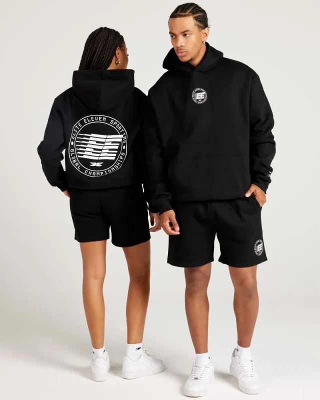 Global Championship Hoodie - Black sold by Elite Eleven
