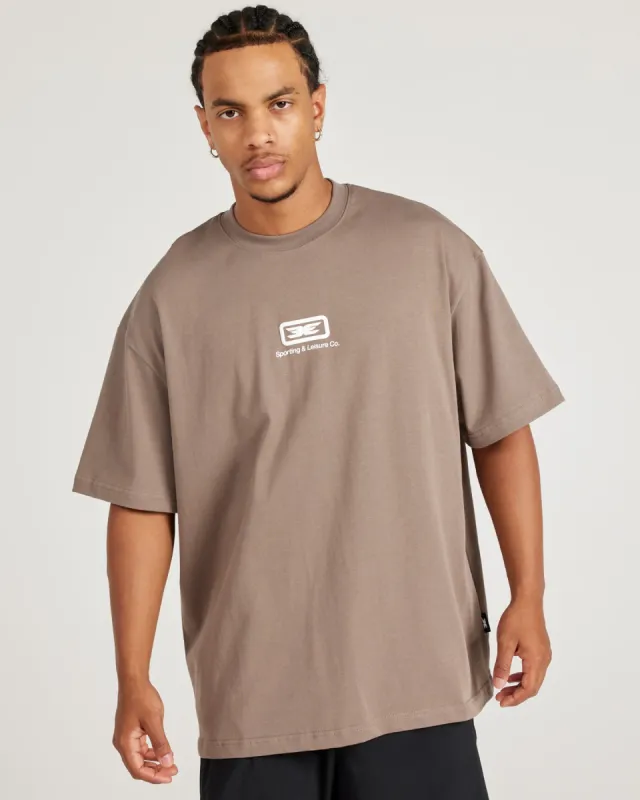 Sporting & Leisure Men's Tee - Cement sold by Elite Eleven