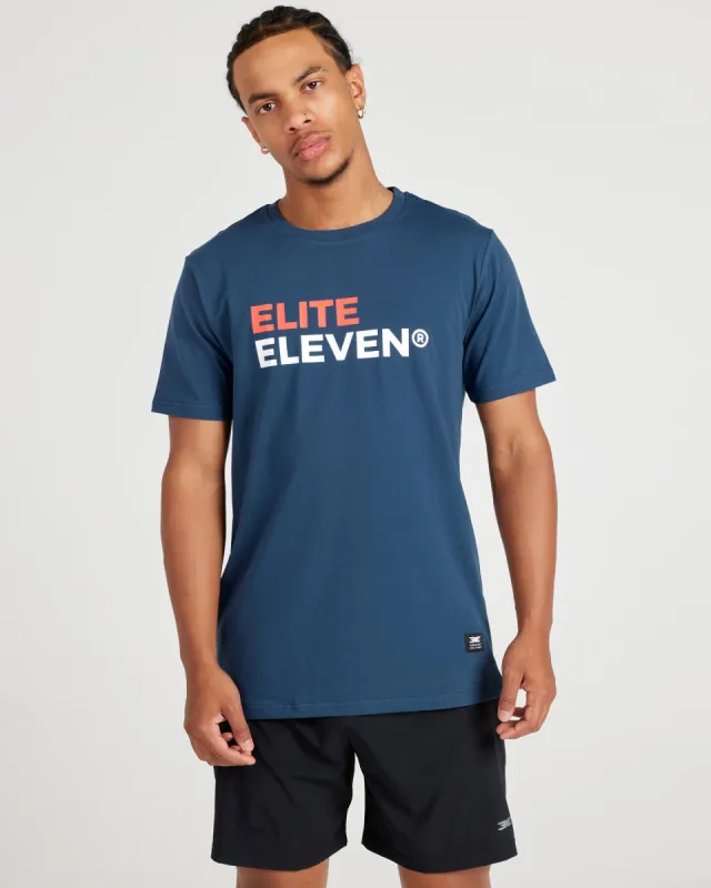 Stack Registered Tee - Deep Blue sold by Elite Eleven