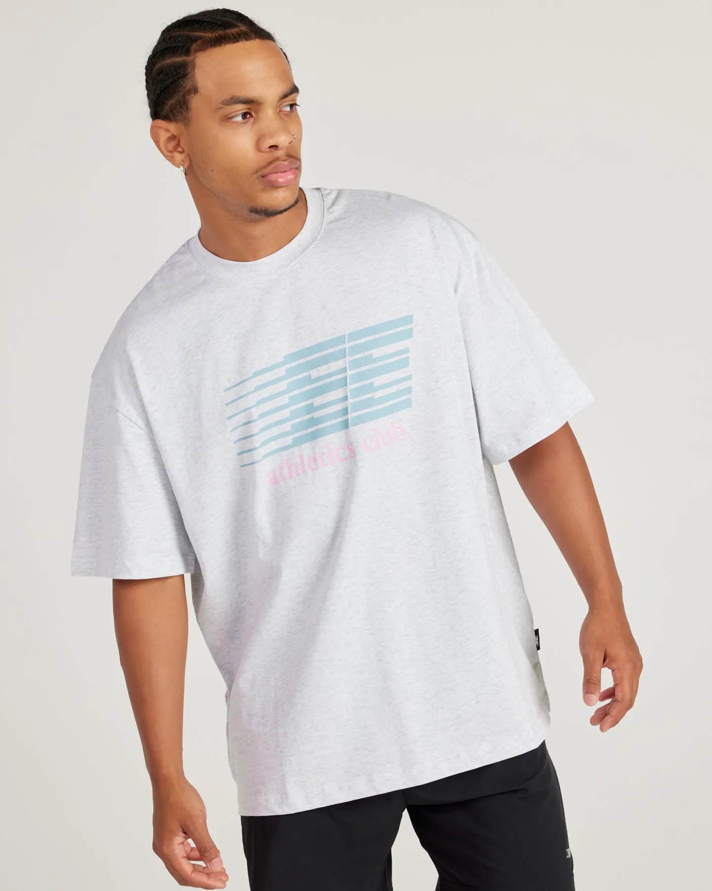 Athletics Club Tee - Grey Marle sold by Elite Eleven