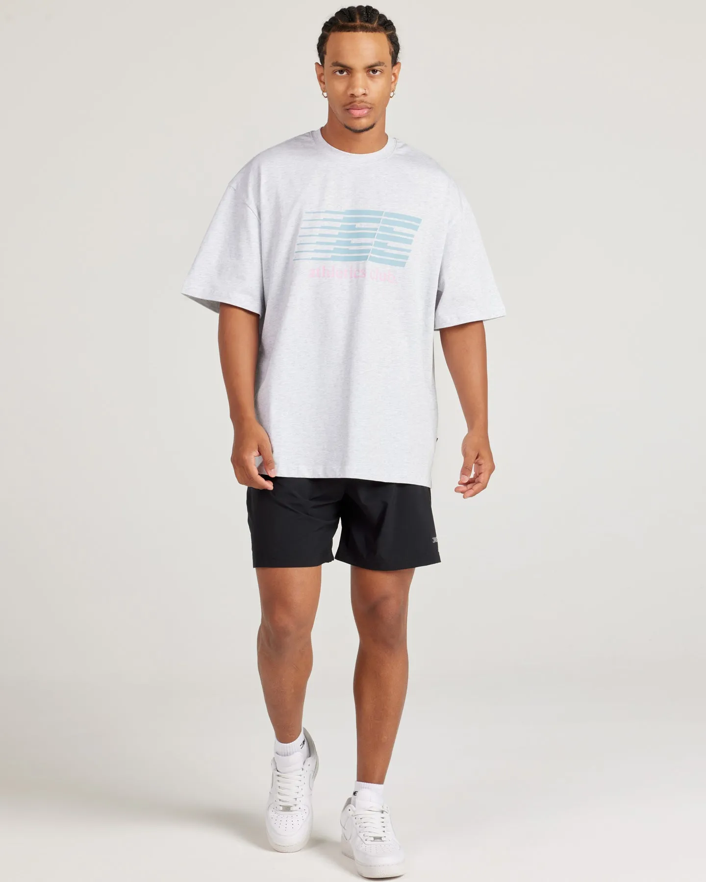 Athletics Club Tee - Grey Marle sold by Elite Eleven product image thumbnail 4