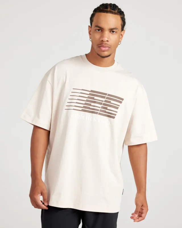 Athletics Club Tee - Taupe sold by Elite Eleven