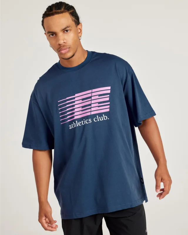 Athletics Club Tee - Blue Slate sold by Elite Eleven