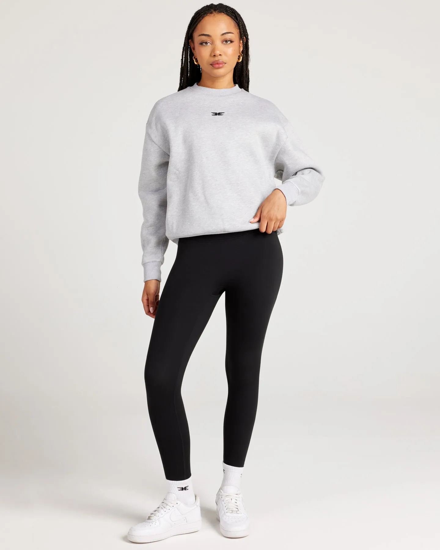 Classic Women's Crewneck - Grey sold by Elite Eleven product image thumbnail 3