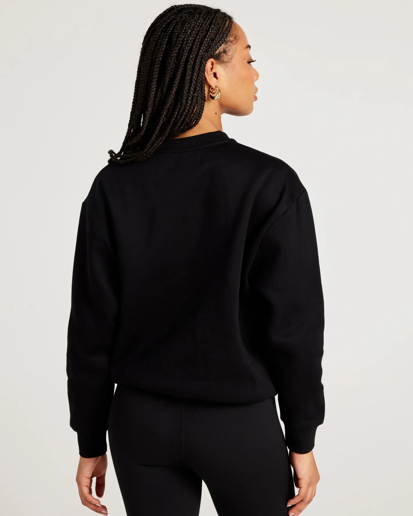 Classic Women's Crewneck - Black sold by Elite Eleven product image thumbnail 2