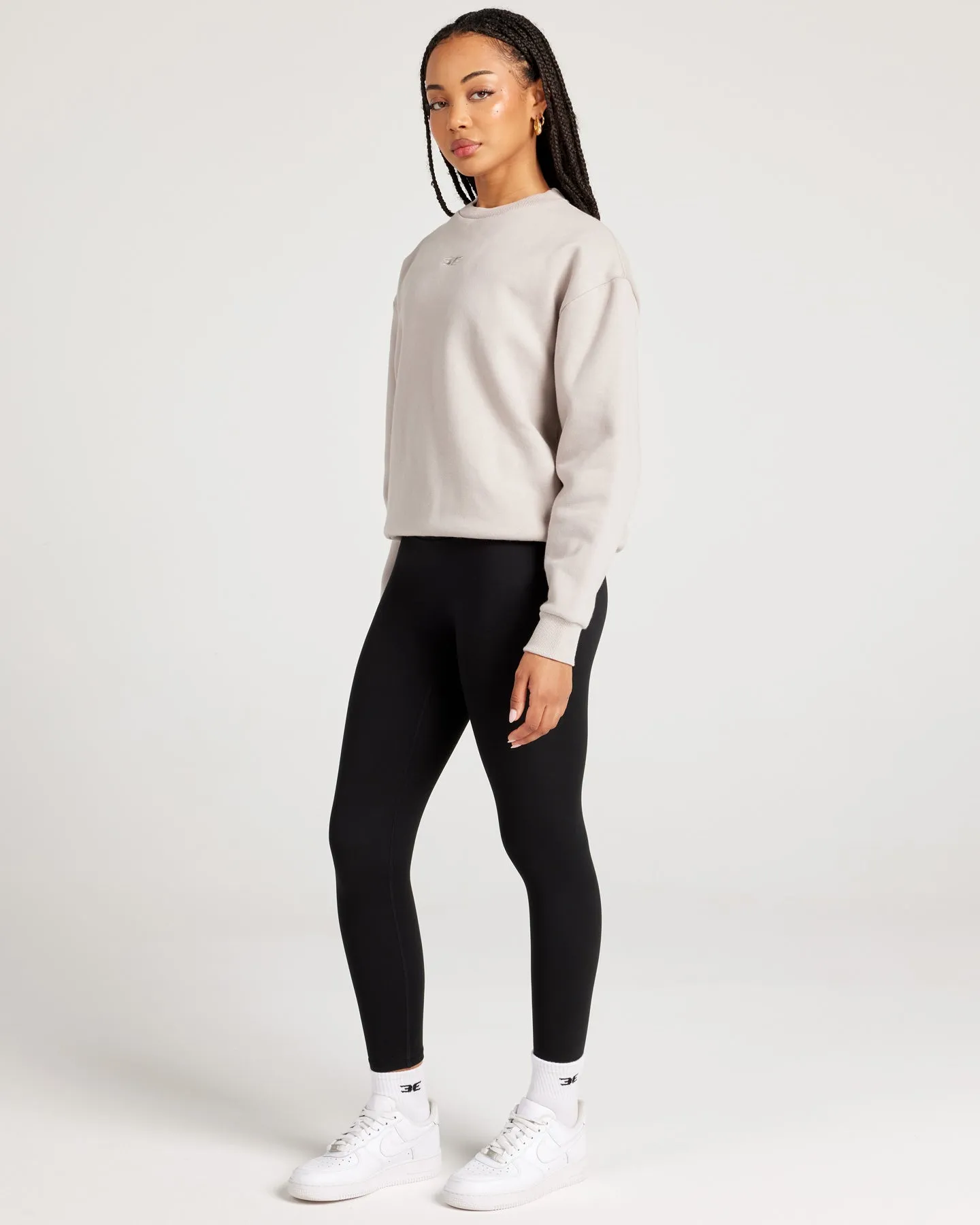 Classic Women's Crewneck - Taupe sold by Elite Eleven product image thumbnail 4