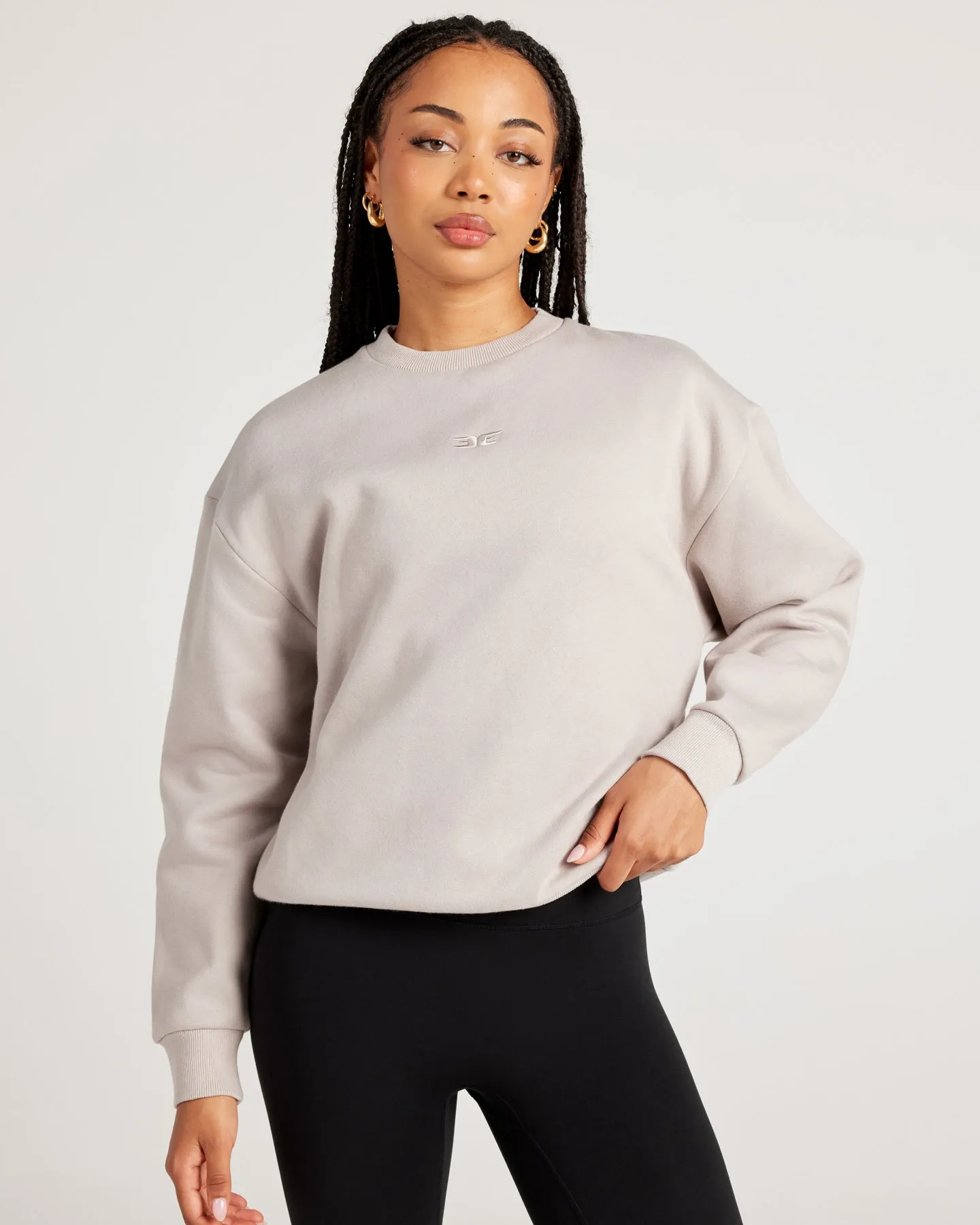 Classic Women's Crewneck - Taupe sold by Elite Eleven