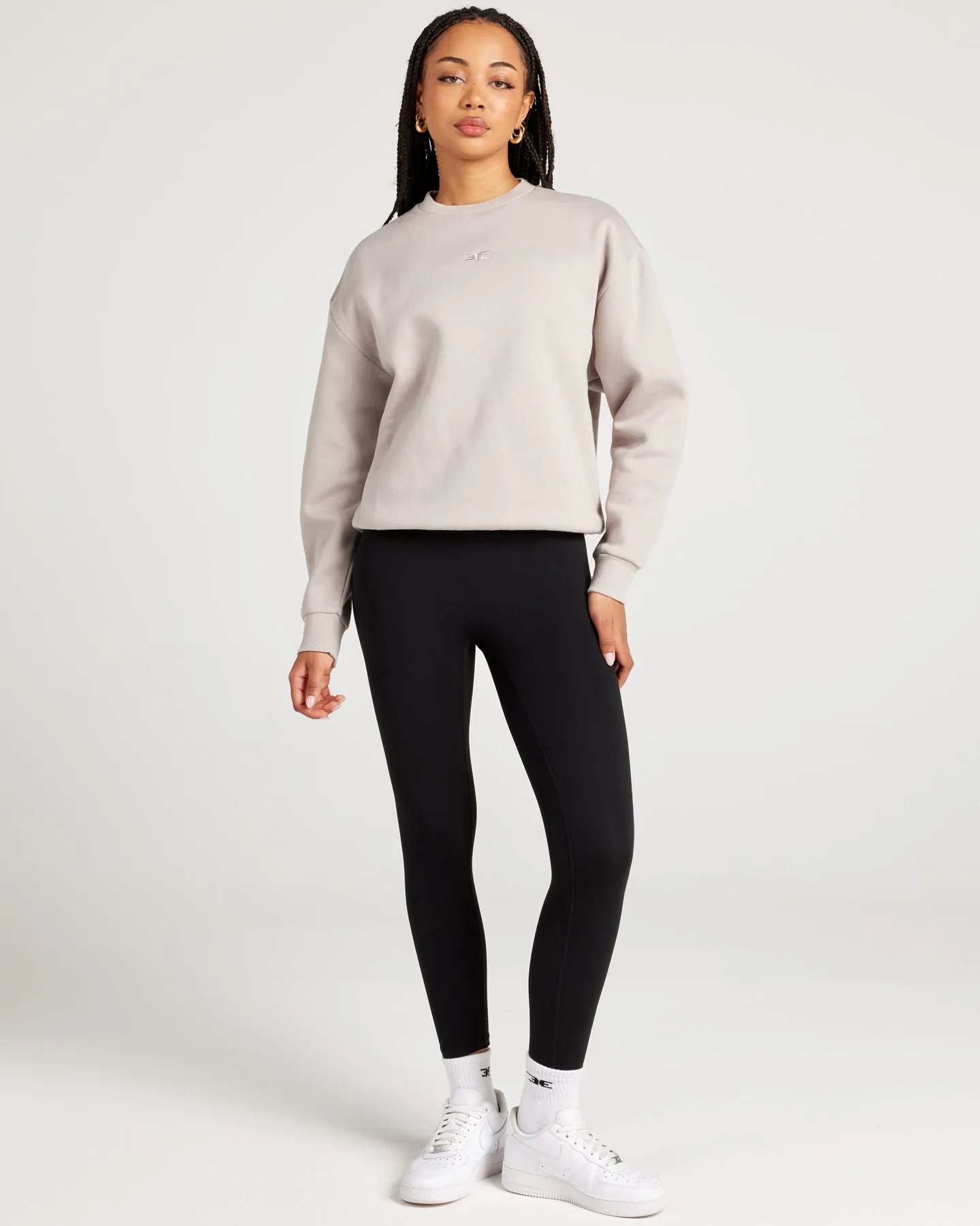 Classic Women's Crewneck - Taupe sold by Elite Eleven product image thumbnail 3