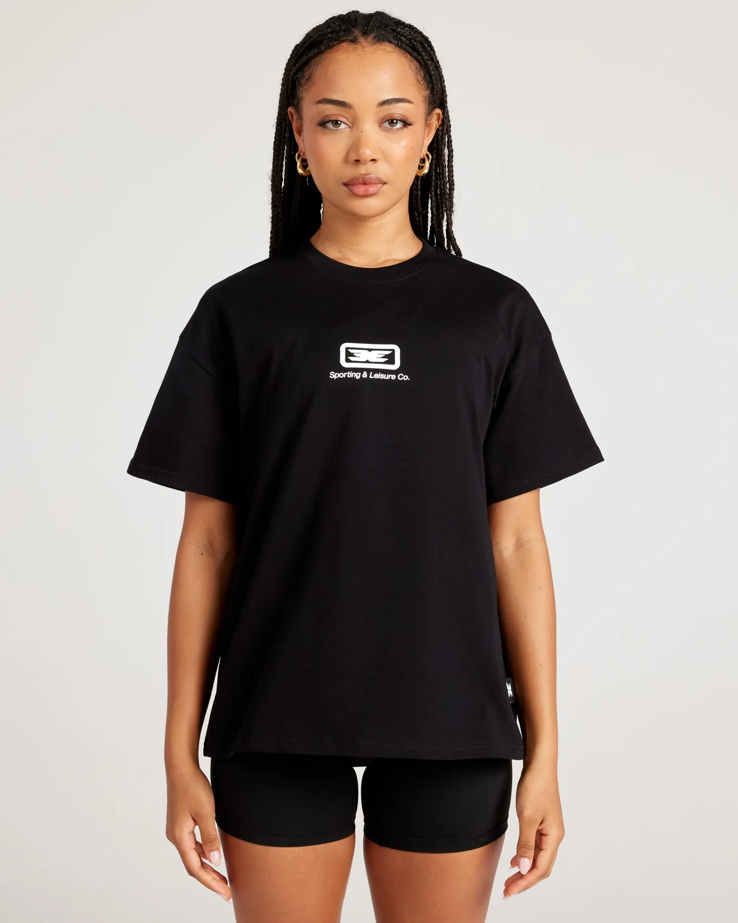 Sporting & Leisure Women's Tee - Black sold by Elite Eleven