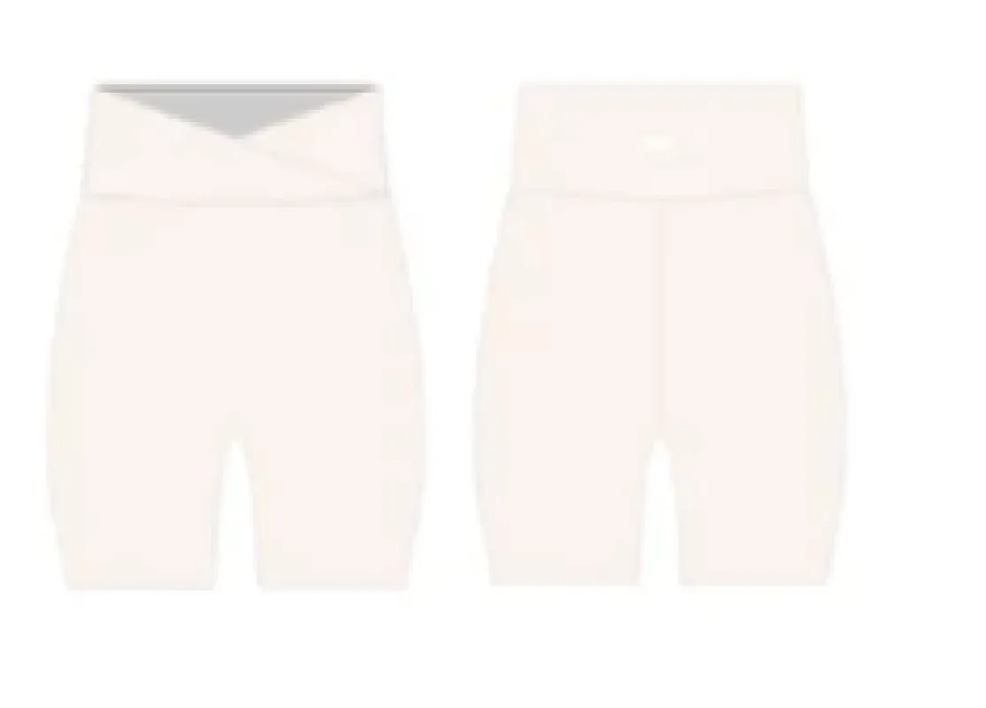 Cross Over Shorts - Vanilla Latte sold by Elite Eleven