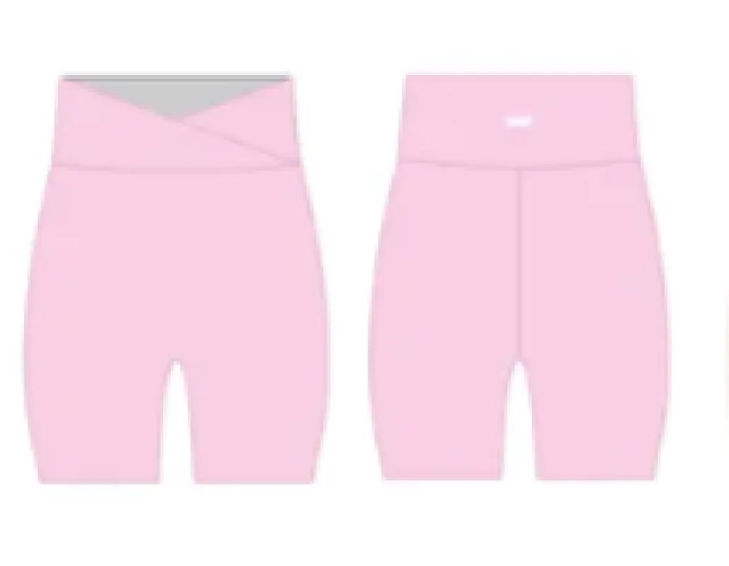 Cross Over Shorts - Candy Pink sold by Elite Eleven