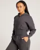 Omni Zip Through Hoodie - Charcoal sold by Elite Eleven