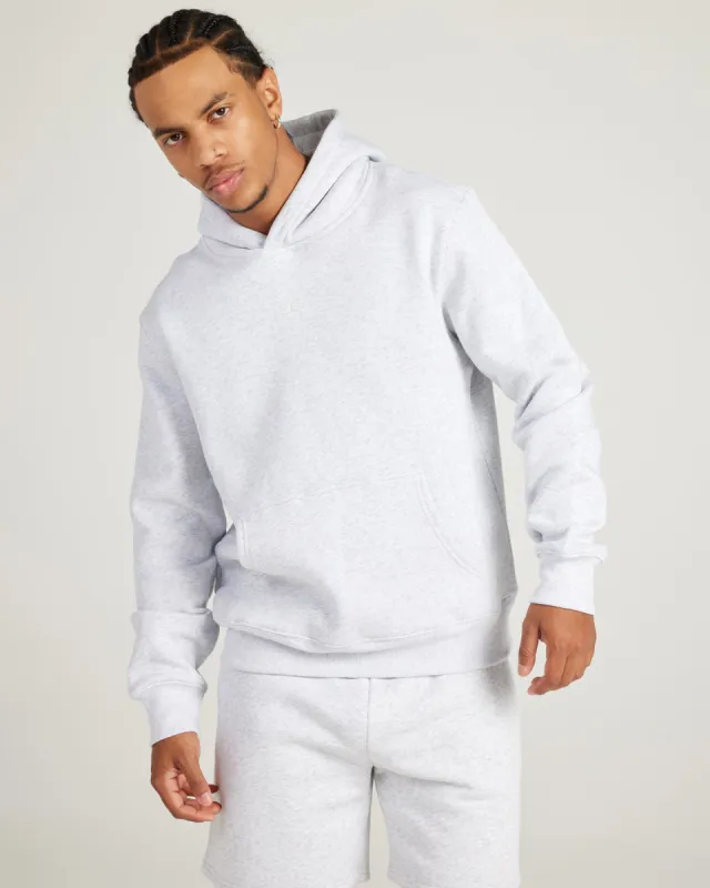 Omni Men's Fitted Hoodie - Grey Marle sold by Elite Eleven