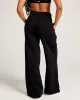 Omni Wide Leg Trackpants - Black/Black sold by Elite Eleven
