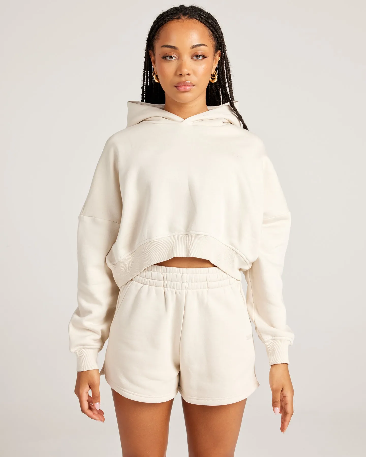 Omni Cropped Hoodie - Bone sold by Elite Eleven