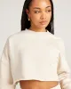 Omni Cropped Crewneck - Bone sold by Elite Eleven