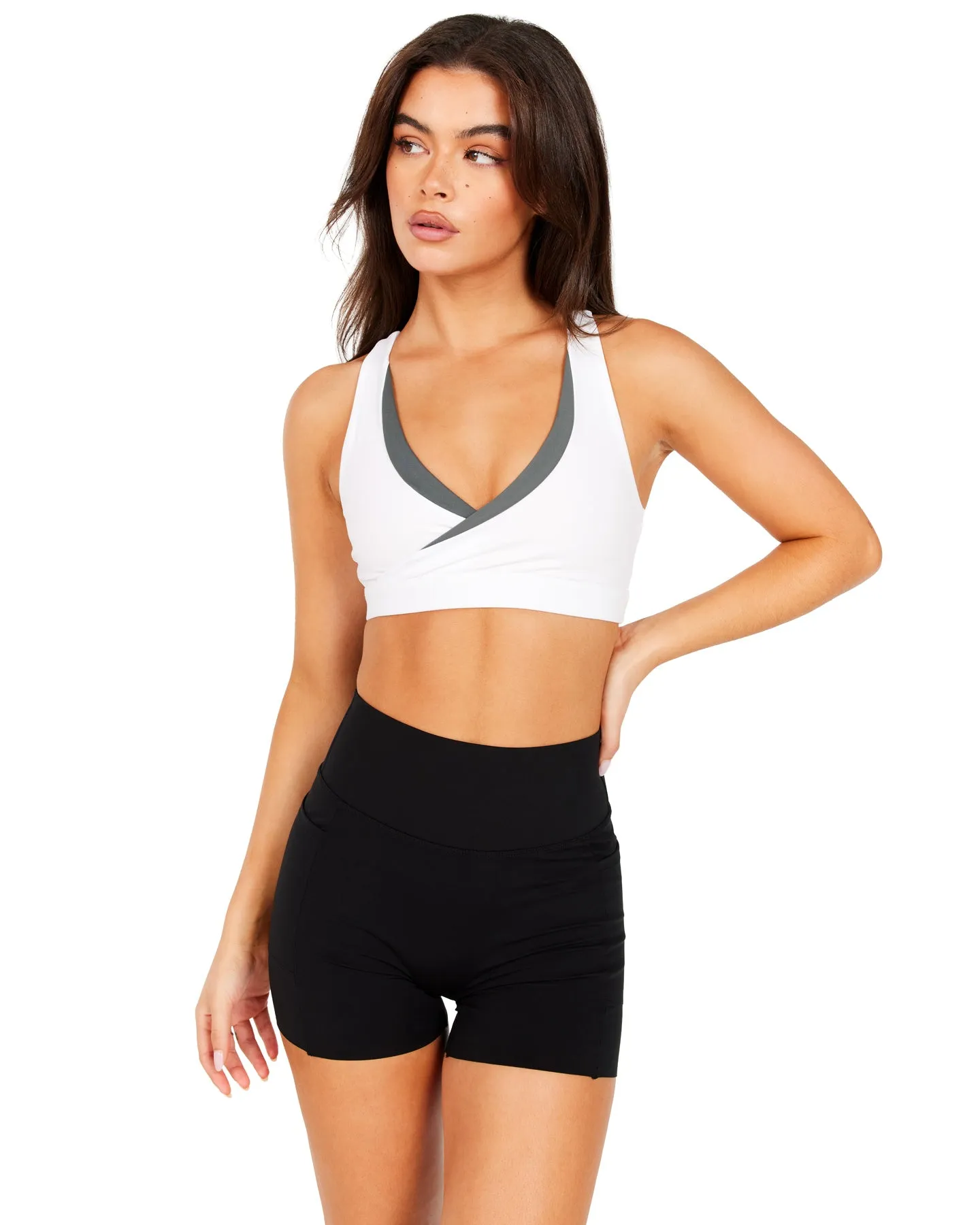 Aura Refine Bra - White / Grey sold by Elite Eleven