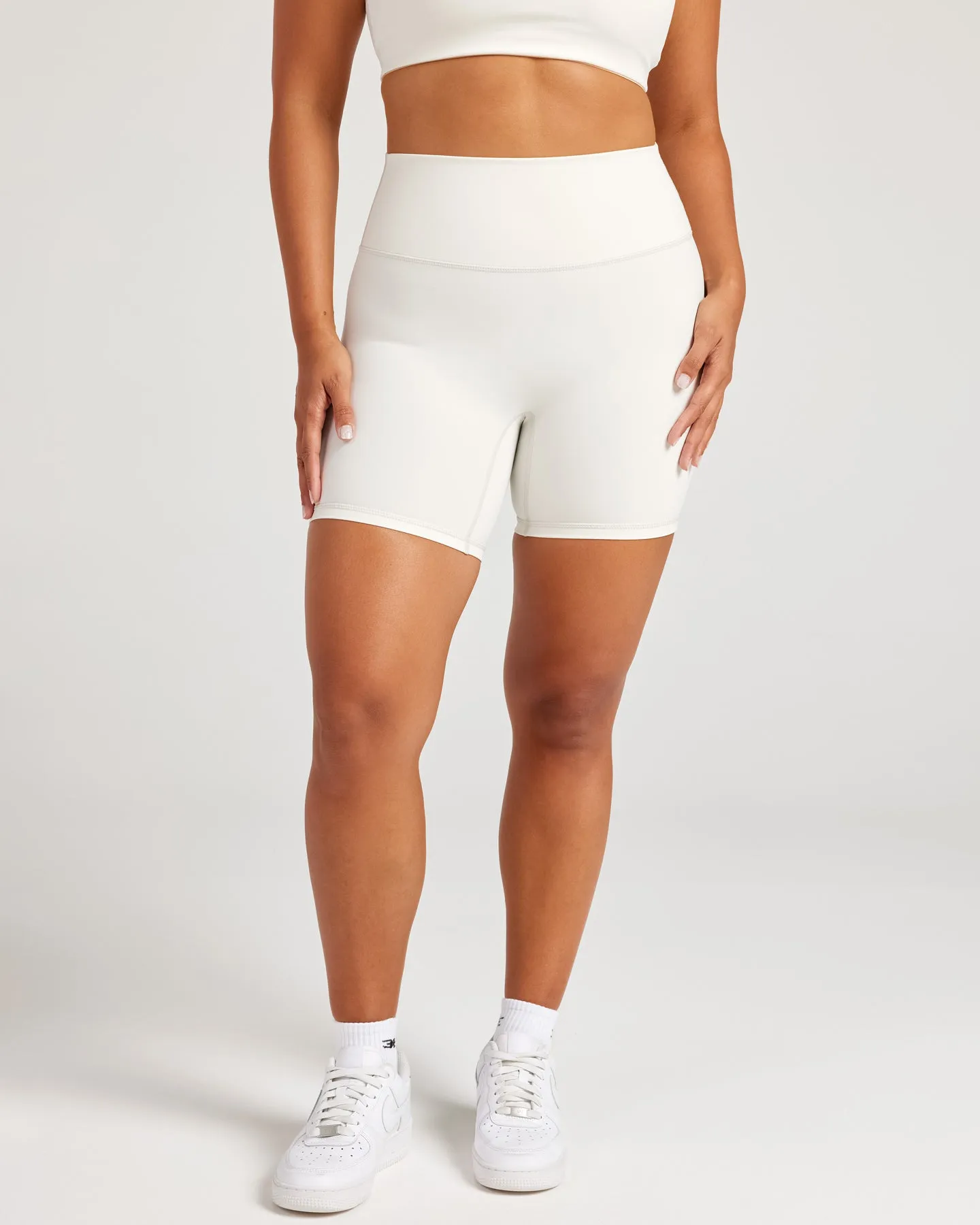 Aura SF Shorts - Vanilla Latte sold by Elite Eleven
