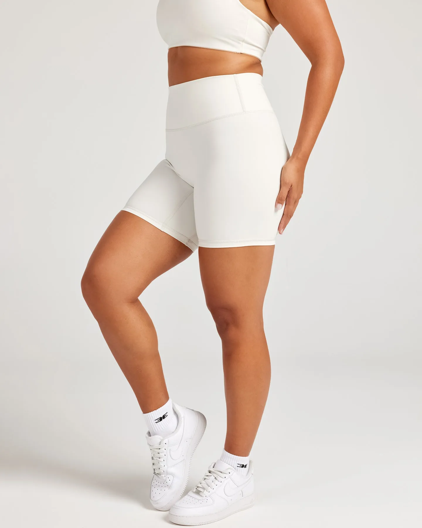 Aura SF Shorts - Vanilla Latte sold by Elite Eleven product image thumbnail 2