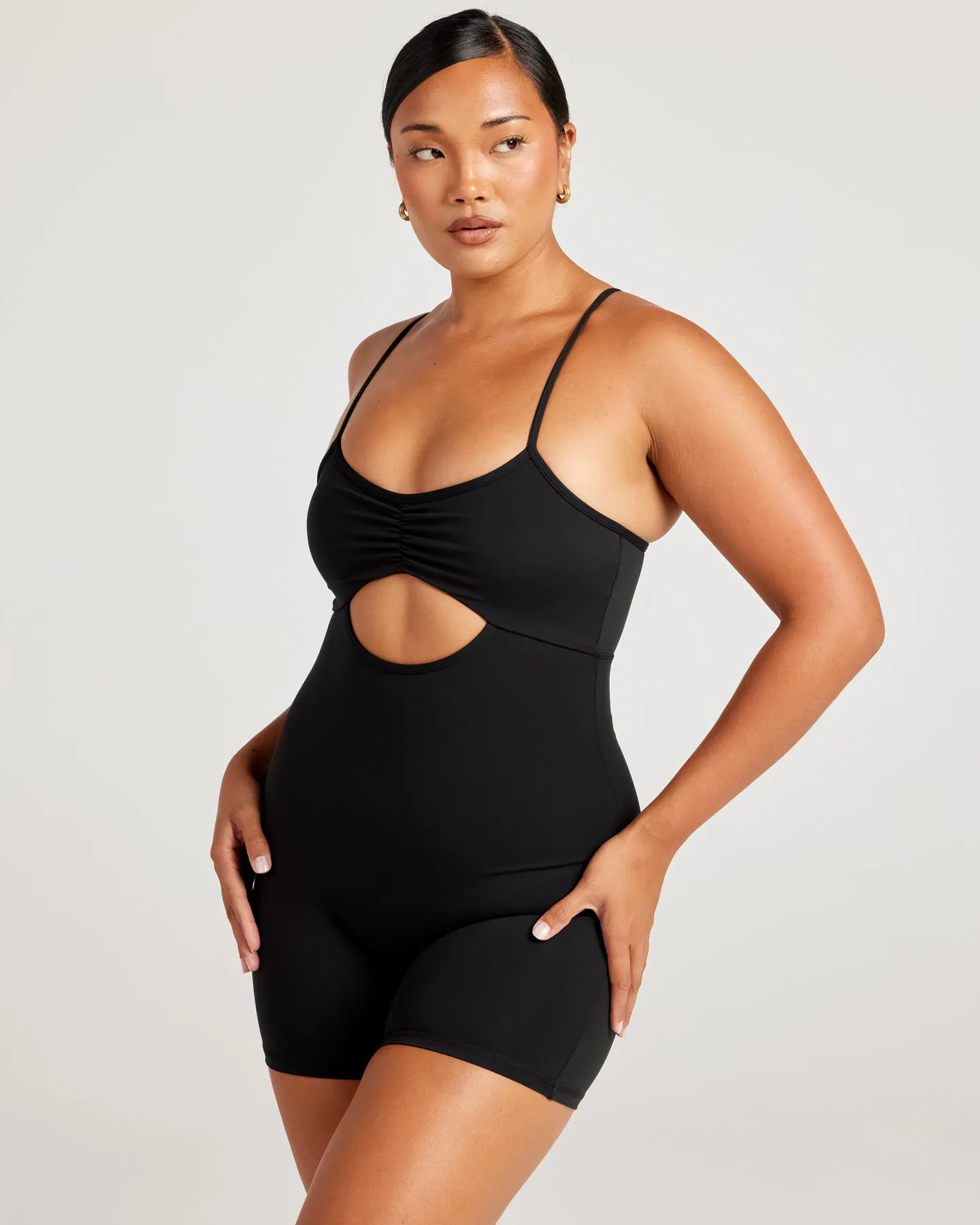 Aura Cut Out Unitard - Black sold by Elite Eleven product image thumbnail 3