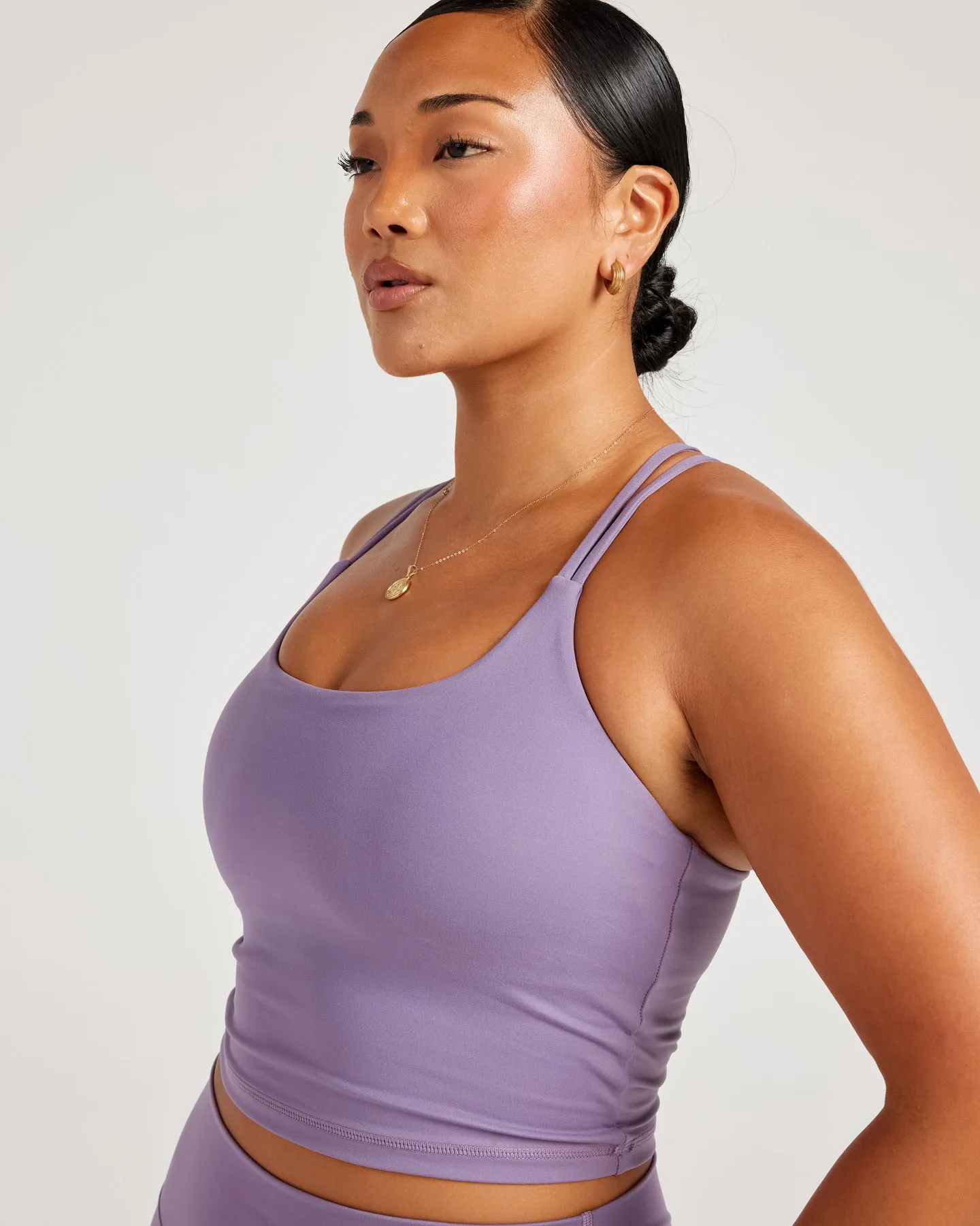 Aura Thin Strap Tank - Grape sold by Elite Eleven product image thumbnail 4
