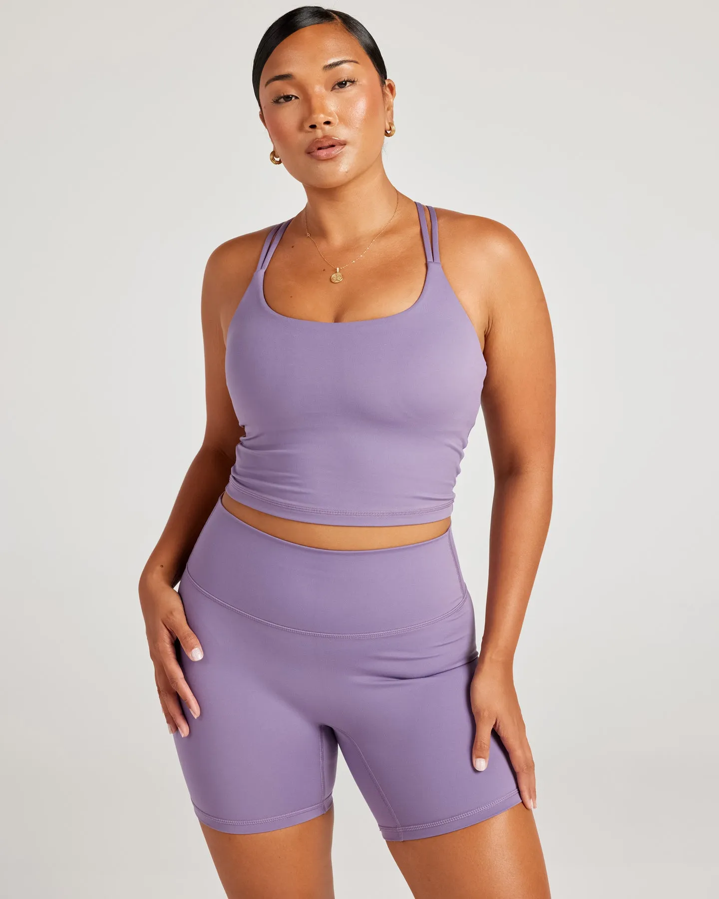 Aura Thin Strap Tank - Grape sold by Elite Eleven
