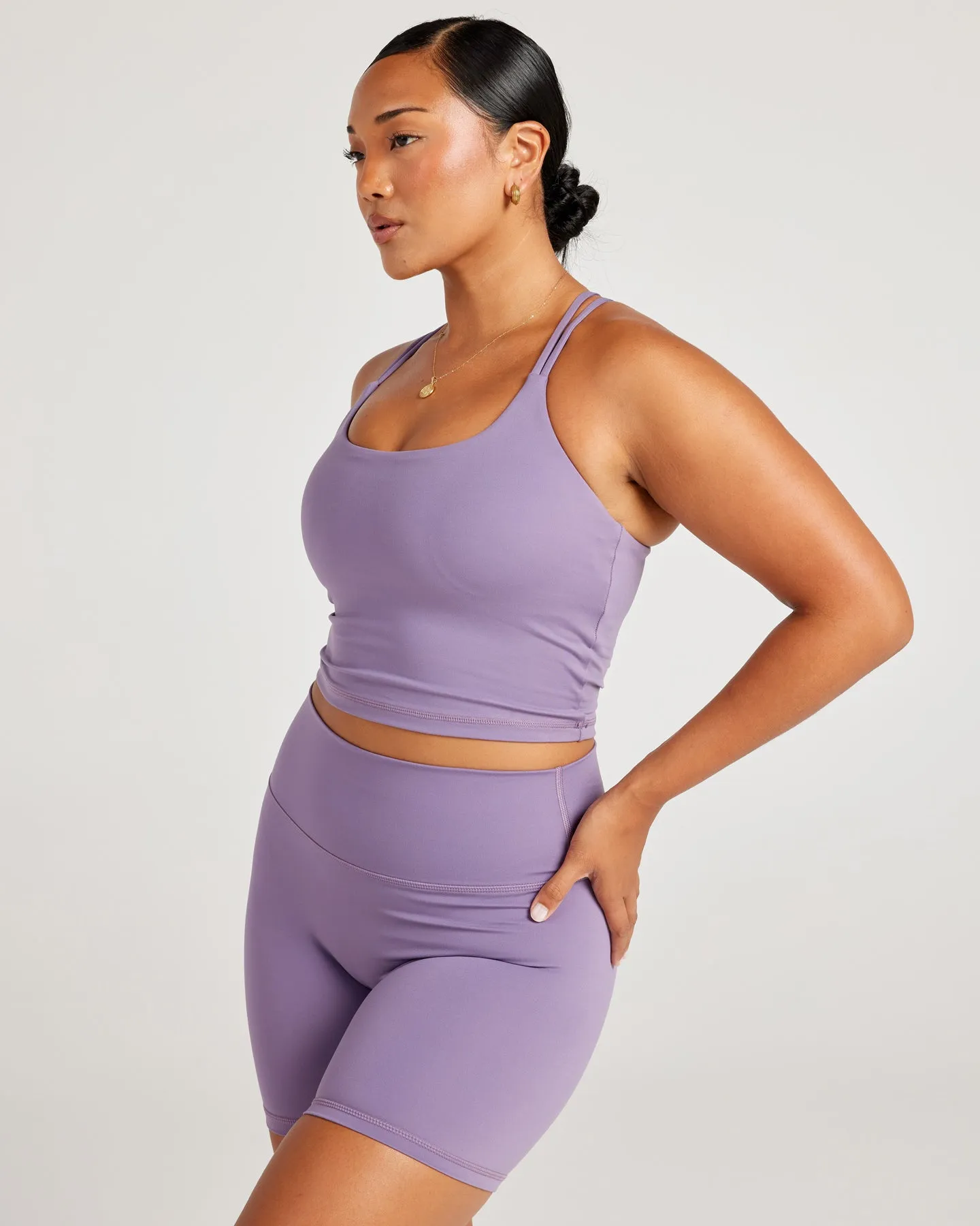 Aura Thin Strap Tank - Grape sold by Elite Eleven product image thumbnail 3